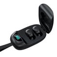 thumbnail image 1 of Auriculares Bluetooth 5.0 Auriculares intrauditivos Auriculares estéreo inalámbricos Auriculares con reducción de ruido, Negro Methold EL001201-01B, 1 of 2