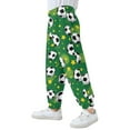 thumbnail image 4 of joogoo Football Stars Cartoon Boys' Sweatpants Jogger Pants 3T, 4 of 8