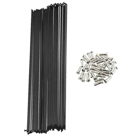 

32 Sets of Professional Bicycles Spokes Wear-resistant Cycle Spokes Replaceable Steel Spokes