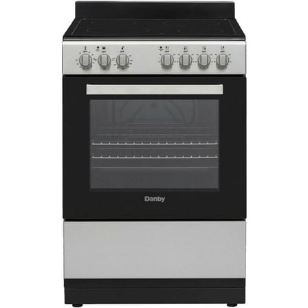 Danby DER24V1BSS 2.05 Cu. Ft. Stainless Freestanding Electric Range