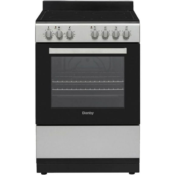 Danby DER24V1BSS 2.05 Cu. Ft. Stainless Freestanding Electric Range