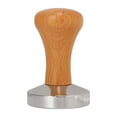 thumbnail image 2 of Coffee Powder Tamper, Easy To Clean Ergonomic Design Beech Stainless Steel Safe Coffee Tamper  For Home 58mm/2.3in, 2 of 8