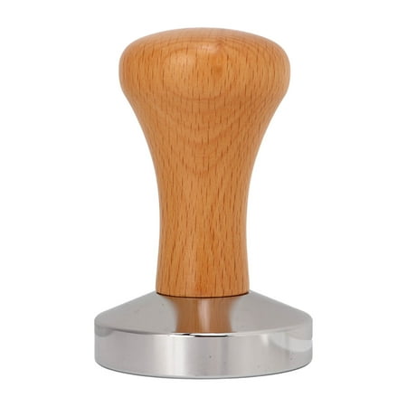 

Coffee Tamper Ergonomic Design Coffee Powder Tamper Beech Stainless Steel For Cafe 58mm/2.3in
