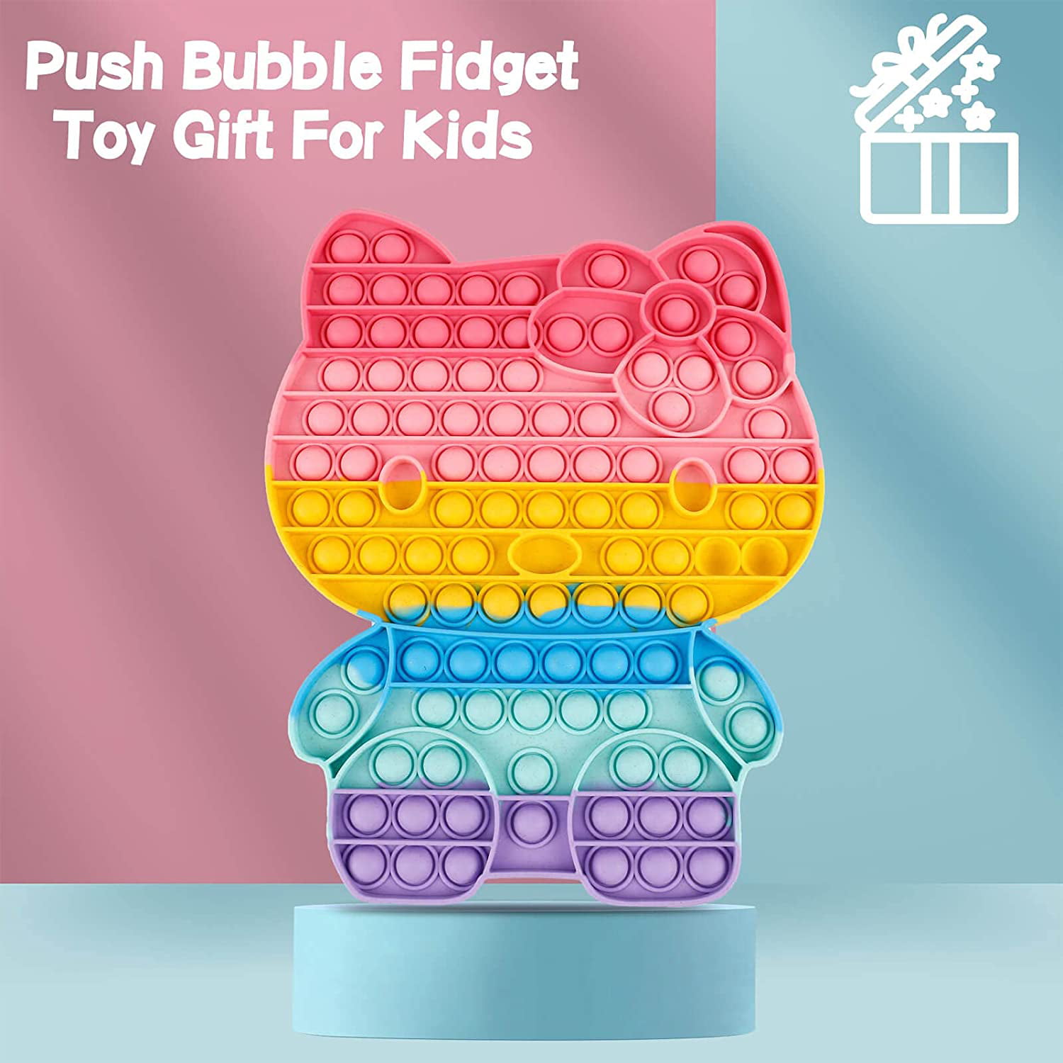 Gigante Pops Big Huge It Large Toys, Bubble Push Fidget Kid Boy Girls XXL  Jumbo Anxiety Stress Spotify Game Gifts Popits Gift