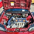 thumbnail image 2 of Spec-D Tuning Front Upper Strut Bar Compatible with 1992-2000 Honda Civic Del Sol, 1994-2001 Acura Integra, 2 of 7