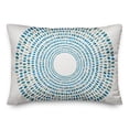 thumbnail image 2 of Creative Products Round Blue Dashes 14x20 Indoor / Outdoor Pillow, 2 of 9