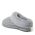 thumbnail image 3 of Dearfoams Women's Hannah Knit Clog House Shoe Slipper, 3 of 7