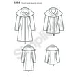 thumbnail image 6 of Simplicity Leanne Marshall Misses' Size 14-22 Easy Lined Coat or Jacket Pattern, 1 Each, 6 of 7