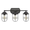 thumbnail image 5 of Golden Lighting Seaport 3-light Vanity in Matte Black, 5 of 5