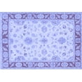 thumbnail image 1 of Ahgly Company Indoor Rectangle Oriental Blue Traditional Area Rugs, 4' x 6', 1 of 4