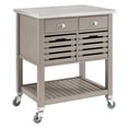 thumbnail image 1 of Ashland Grey Kitchen Cart, 1 of 9