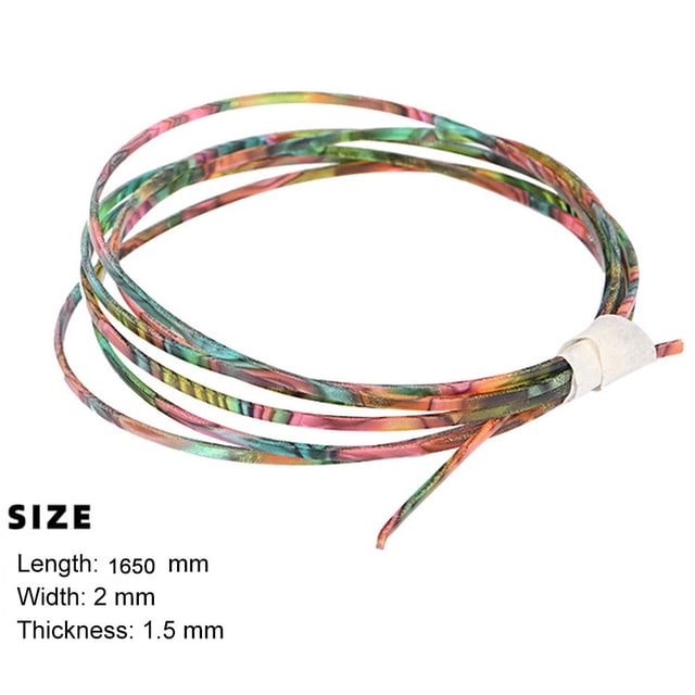 Bande de Liaison pour Cou de Guitare pour Outil Luthier 1650mm x 2mm Celluloïde