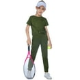 thumbnail image 3 of Arshiner Cute Outfits for Girls 2 Pieces Tracksuits Jogger Suits Sweatsuits Lounge Set, 3 of 8