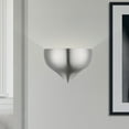 thumbnail image 6 of 40987-91 Livex Lighting Amador - 1 Light Wall Sconce In Transitional Style-5.25 Inches Tall and 9.75 Inches Wide-Brushed Nickel Finish, 6 of 9