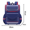 thumbnail image 3 of ibiyuan School Bag for Primary School for Ages 3rd 4th 5th 6th British Style Lightweight Casual Double Shoulder Pack Smooth Straps for Daily School Short Outdoor Travel, 3 of 8