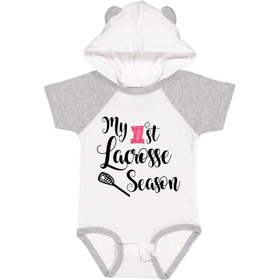 Inktastic My 1st Lacrosse Season Girls Baby Bodysuit