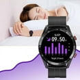thumbnail image 2 of Bluetooth Call Smartwatch with NFC Payment,Fitness Tracker with Body Temp Alert,24H Heart Rate Monitoring,Large Screen,IP67 Waterproof,100+ Song Storage, 2 of 2