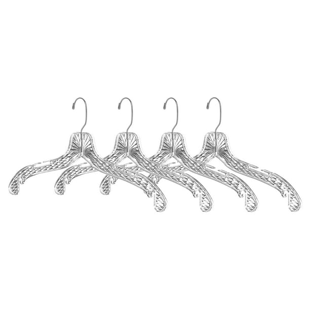 Whitmor Crystal Dress/Blouse Hangers Set of 4