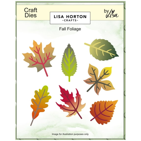Lisa Horton Crafts  Dies-Fall Foliage