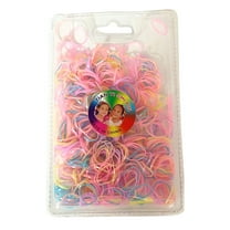 Small Assorted Color Hair Rubber Bands: 1CT