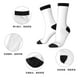 thumbnail image 5 of Balery White Calcetas Largas con Estampado para Hombre y Mujer – Suaves y Transpirables, Talla Única (US 5-11), 5 of 6