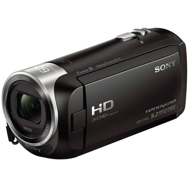 Sony HDR-CX405 HD Handycam + 64GB Card + Bag + NP-BX1 Battery +