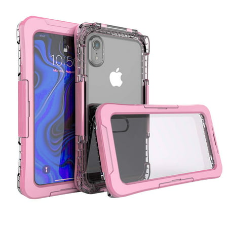 Mignova iPhone XR 6.1 inch case, Full Sealed Waterproof Dust Proof Shockproof Full Body Underwater Cover Case for iPhone XR 6.1 inch case 2019