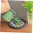 thumbnail image 4 of Minkissy 5Pcs Mini House Tea Table Model Alloy Assorted Color Decoration Kitchen Display, 4 of 7