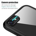 thumbnail image 6 of Dteck iPhone SE 2020 Case, Dual Layer Full Body Shockproof Protection Case Double Sides Tempered Glass Cover Flexible TPU Bumper For iPhone SE 2020 / iPhone 7 / iPhone 8, Black, 6 of 9