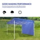 thumbnail image 5 of Billuyoard Toldo emergente plegable, refugio instantáneo profesional, fácil instalación, protector solar práctico, carpas Gazebo, tela de sombreado para Jardín y Patio Rojo Billuyoard HA026733-03, 5 of 6