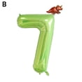 thumbnail image 2 of 40inch 0-9 Number Dinosaur Balloons Easter Jungle Party Birthday Day Decoration, 2 of 10
