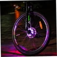 thumbnail image 3 of YSNOOWE 1Pack Cycling Hub Lights Bike Wheel Spoke LED Light in Silver Plastic for Night Riding, 3 of 8