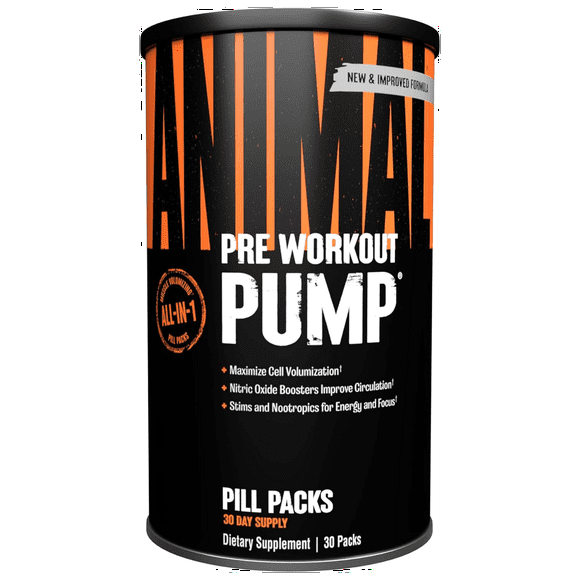 UNIVERSAL ANIMAL PUMP 30 PACKS UNIVERSAL ANIMAL