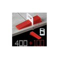 thumbnail image 1 of ShenFei Aid For Laying Tiles, 400 Clips, 100 Reusable Shims For Laying Tiles Thickness 312 Mm, 1 of 4