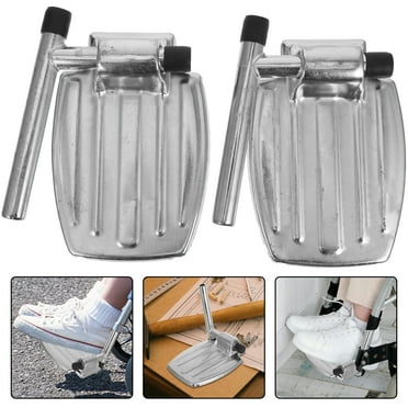 Omeite Wheelchair accessories footrest footrest compact and lightweight wheelchair footrest wheelchair lift leg rest 2pcs
