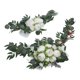 thumbnail image 2 of Paquete De 2 Flores Artificiales De Boda, Cartel Romántico De Ceremonia De Bienvenida De Boda, Decoración Floral, Flores Artificiales Colgantes, Botín Floral Para, 2 of 7