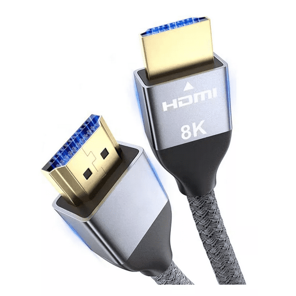Cable HDMI 2.1 Video 4K 120Hz 8K 60Hz PS5 PS4 Xbox Plata 1 Metro BLOOSOM
