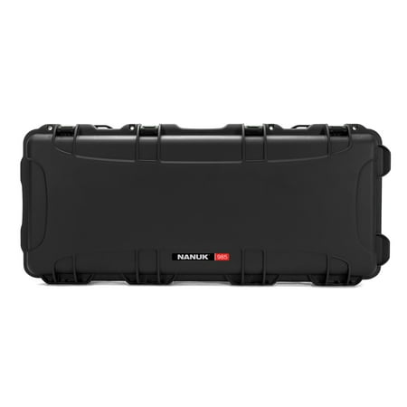 UPC: 0666365021755 | NANUK 985-1001 985 Waterproof Long Wheeled Hard Case With Foam Insert