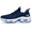 Darkblue, variant on MAYKX Men’s Running shoes with Lightweight Knit Upper Force Cotton Insole Cushion: Fits Walking and Athletic Needs