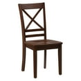 thumbnail image 2 of Simplicity Solid Wood Classic Cross-Back Dining Chair (Set of 2), 2 of 3