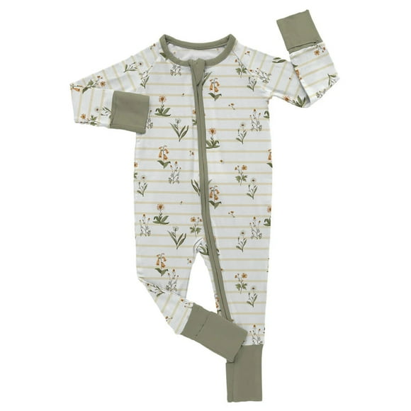 Meadow’s Embrace Baby Butter Bamboo Footies 0-3M