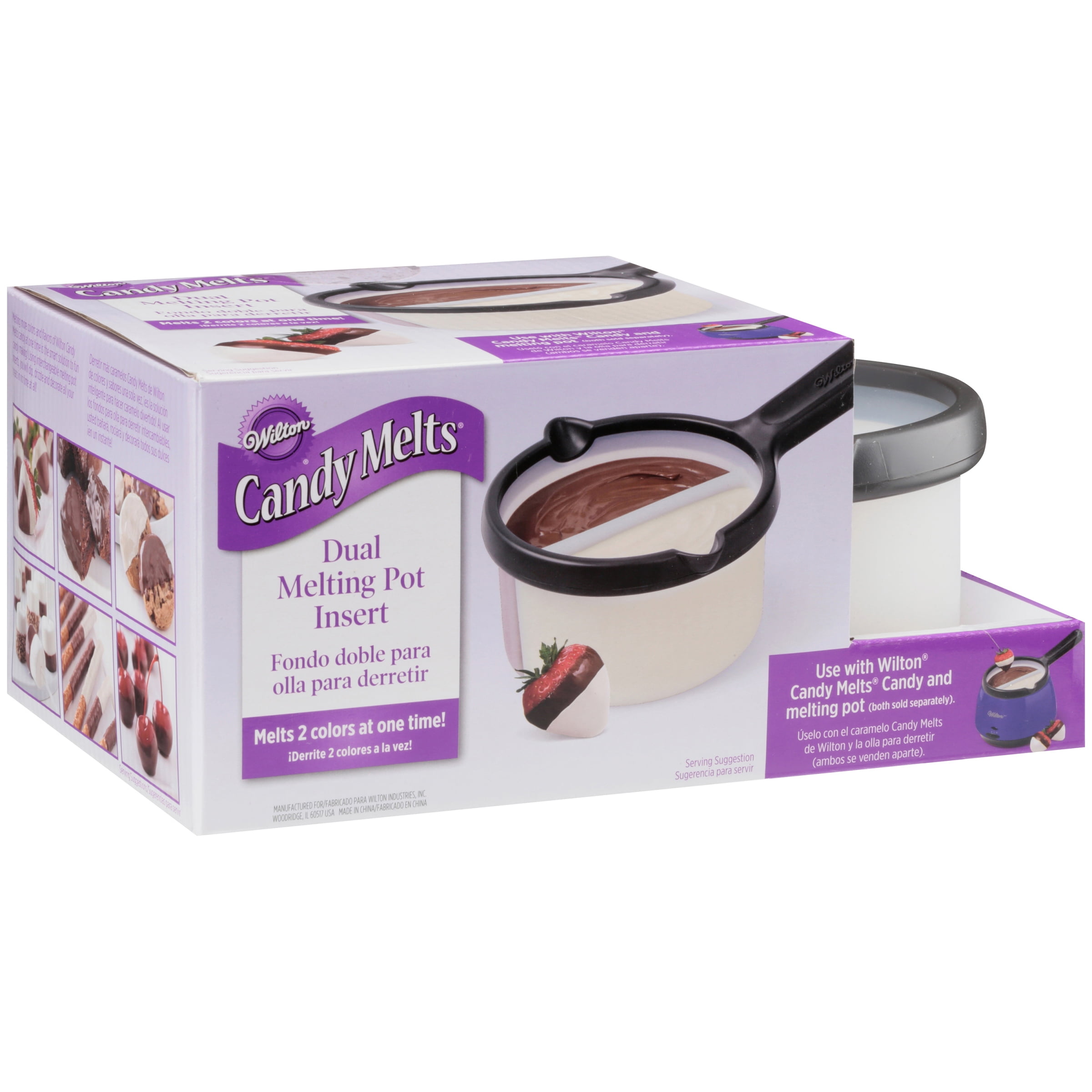 Featured image of post Wilton Candy Melts Dual Melting Pot Insert Chocomaker natural dark simply melt