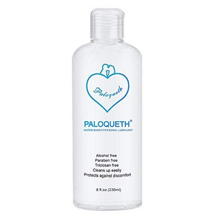 Lube for Women Sex Lube for Men, PALOQUETH Personal Lubricants Water Based Lubricant Paraben-Free Hypoallergenic Non Sticky Long Lasting Natural Feeling Odorless 8 Oz