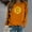 2# Orange cheap stuff under 5 dollars, variant on Cyber&Monday Deals Dyegold Womens Oversized Sweatshirts Long Sleeve Crew Neck Pullover Tops Dressy Loose Casual Sunflower Graphic T Shirts Tees