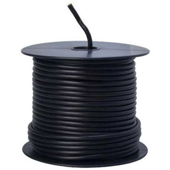 Southwire 55671323 Primary Wire, 12-Gauge Bulk Spool, 100-Feet, Black