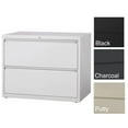 thumbnail image 2 of Hirsh Industries B691006 36 in. HL10000 Series Lateral File with 2-Drawer - Light Gray, 2 of 5
