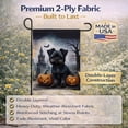 thumbnail image 5 of Affenpinscher Spooky Halloween Garden Flag 11.25 in x 15.5 in, 5 of 8