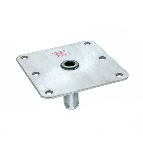 Attwood Lock-N-Pin Base Plate, 7" x 7"