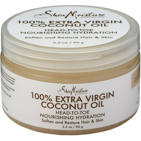 2 Pack - Shea Moisture 100% Extra Virgin Coconut Oil 3.2