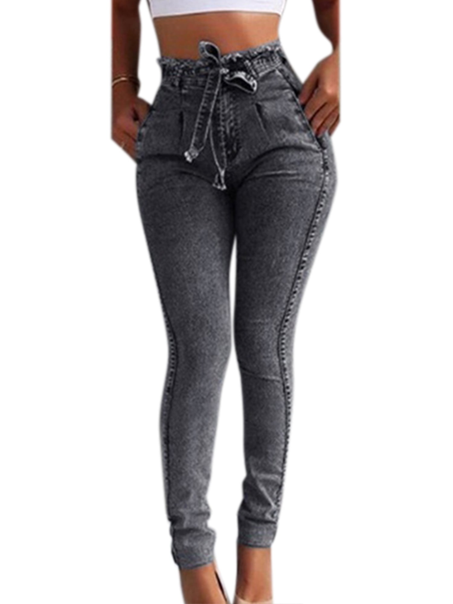 elastic jeggings